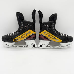 Custom Gold CCM Jetspeed FT6 Pro Hockey Skates-7 1/2 D/A-263