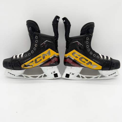 Custom Gold CCM Jetspeed FT6 Pro Hockey Skates-7 1/2 D/A-263