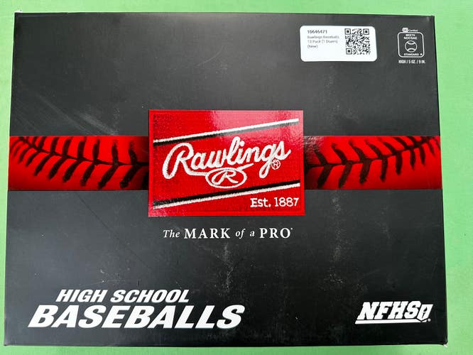 Rawlings Baseballs 12 Pack (1 Dozen) (New)