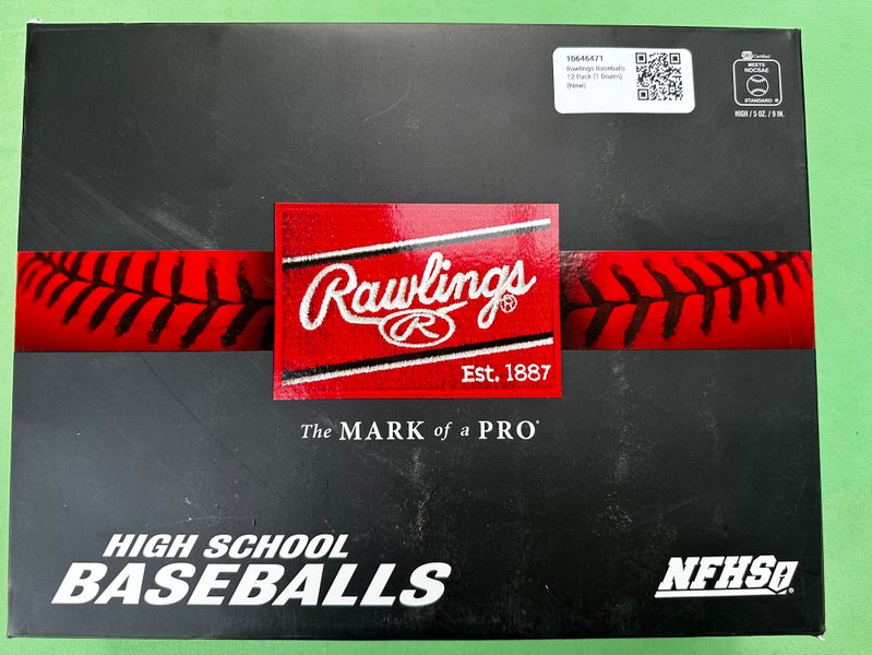Rawlings Baseballs 12 Pack (1 Dozen) (New)