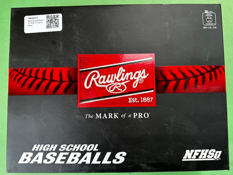 Rawlings Baseballs 12 Pack (1 Dozen) (New)