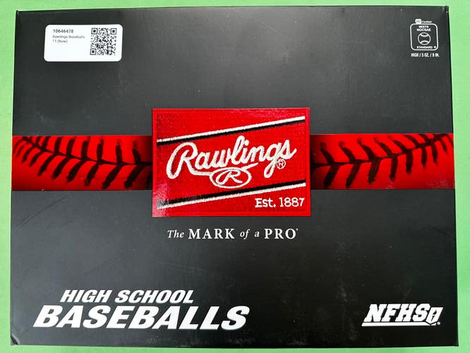 Rawlings Baseballs 11 Pack (New)