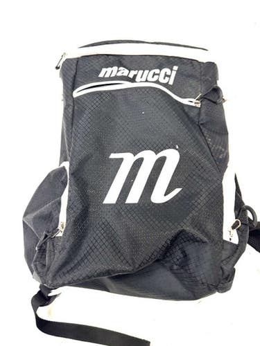Used Marucci BLACK BB/SB Player Carry Bag Black 11860-S000295723
