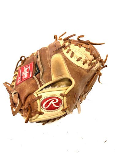 Used Rawlings GG ELITE BB/SB Catchers RH Throw Brown 32 1/2" 11860-S000295740