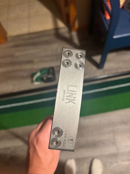 Silver Men's 2024 Black Lab Golf Blade Right Handed Putter 35" (Used)