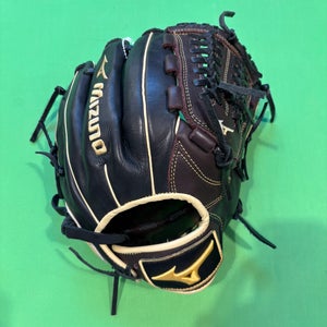Black Mizuno MVP Prime RH Pitcher's Baseball Glove 11.5"