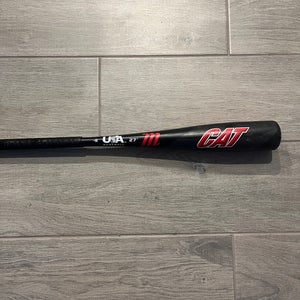 2023 Marucci CAT Alloy USABat Certified Bat (-11)  16 oz 27" (Used)