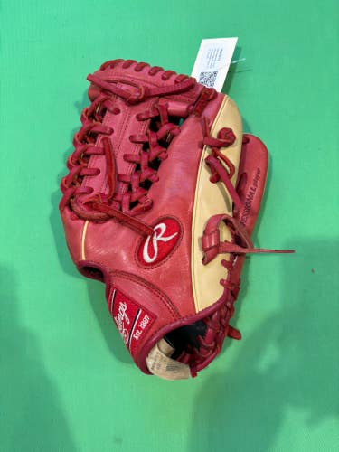 Red Rawlings Gold Glove Elite RH Infield Baseball Glove 11.5" (Used)