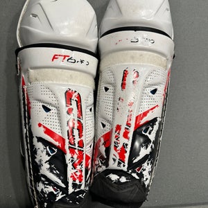 Junior CCM Jetspeed ft6 pro 12" Shin Pads (Used)