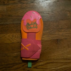 Absolutely Ridiculous  RAINBOW SHERBET ADULT Sliding Mitt *good Condition