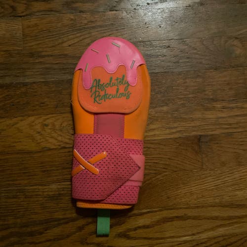 Absolutely Ridiculous RAINBOW SHERBET ADULT Sliding Mitt *good Condition
