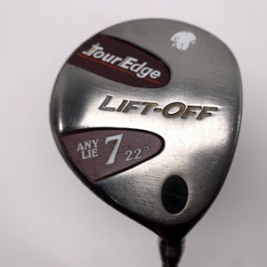 Tour Edge Lift Off 7 Fairway Wood 22* Lift-Off Senior Graphite Mens RH