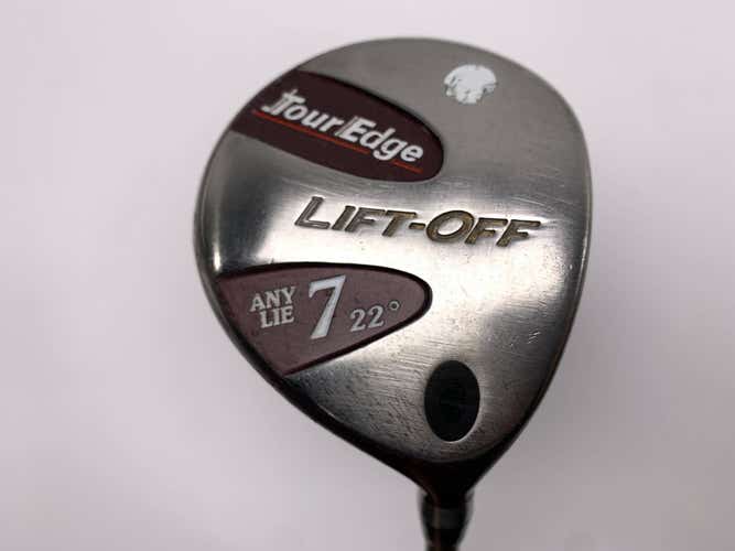 Tour Edge Lift Off 7 Fairway Wood 22* Lift-Off Senior Graphite Mens RH