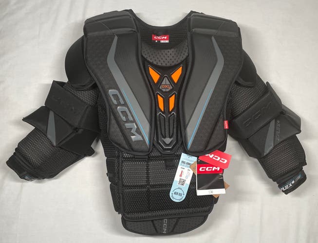 NEW CCM EFLEX 6 Goalie Chest Protector, Sr XL