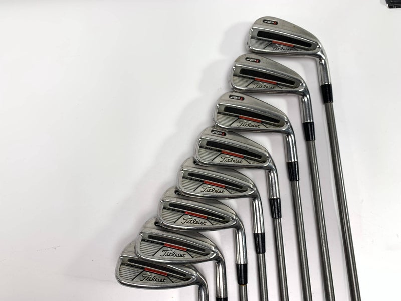 Titleist AP1 Iron Set 4-PW+GW AeroTech SteelFiber i95 Stiff Graphite Mens RH