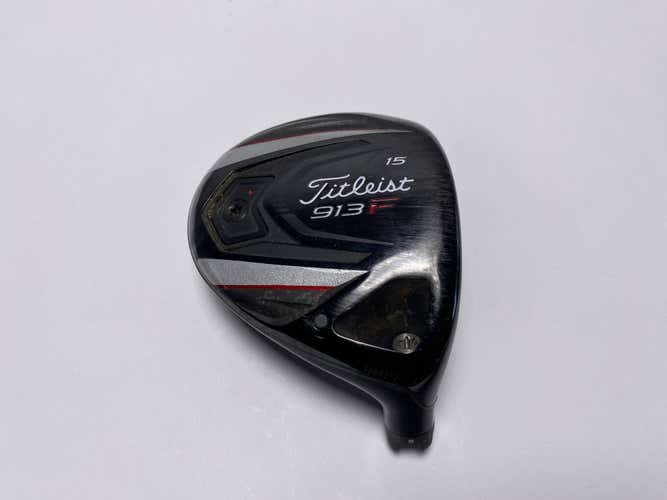 Titleist 913 F 3 Fairway Wood 15* HEAD ONLY Mens RH