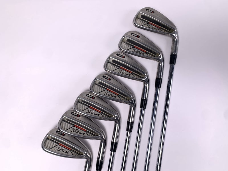 Titleist AP1 Iron Set 4-PW True Temper Dynamic Gold S300 Stiff Steel RH +1/2''