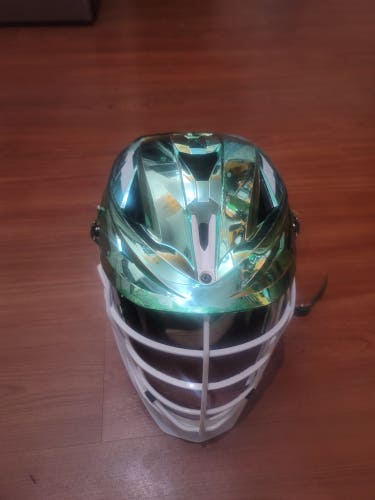 Metallic Green Cascade XRS Pro Helmet (Used).