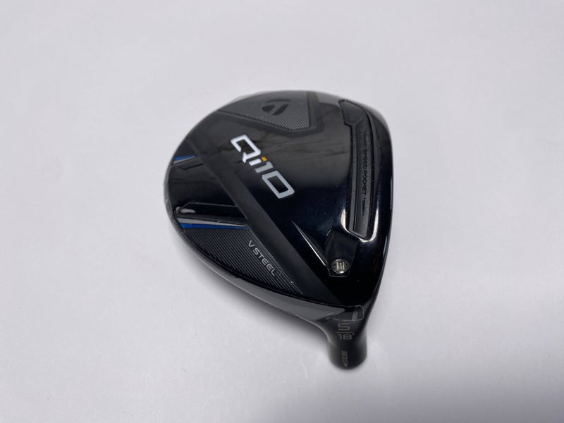 TaylorMade Qi10 5 Fairway Wood 18* HEAD ONLY Adjustable Mens RH