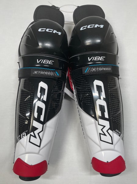 NEW CCM Jetspeed Vibe 15" Shin Pads