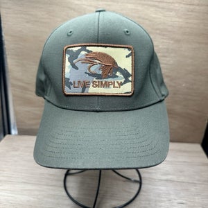Patagonia Live Simply Fly Fishing Hat Snapback Cap RARE