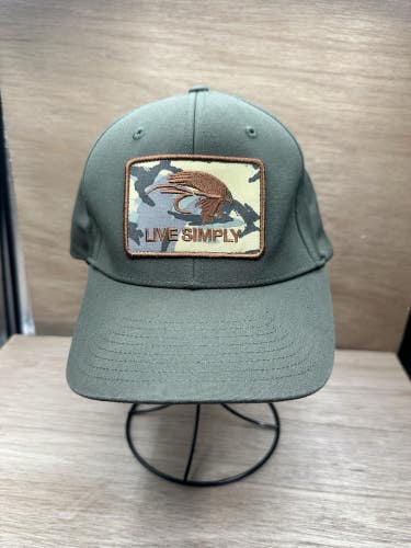 Patagonia Live Simply Fly Fishing Hat Snapback Cap RARE