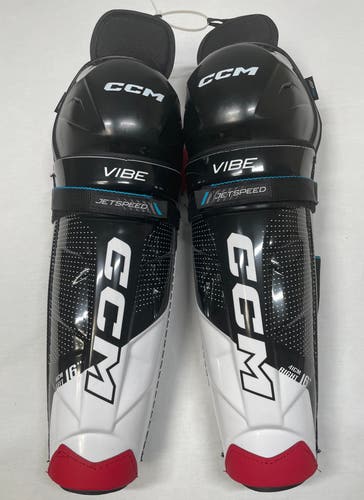 NEW CCM Jetspeed Vibe 16" Shin Pads