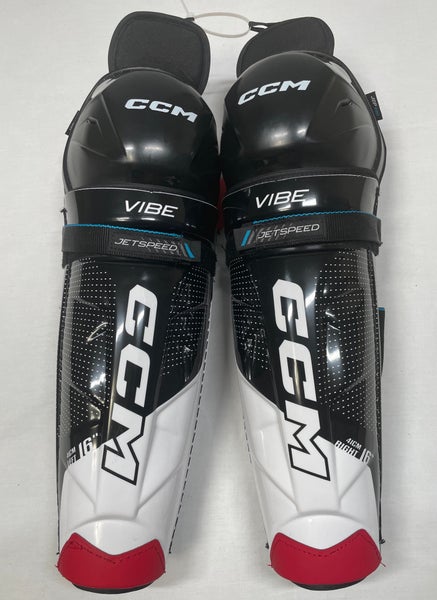 NEW CCM Jetspeed Vibe 16" Shin Pads