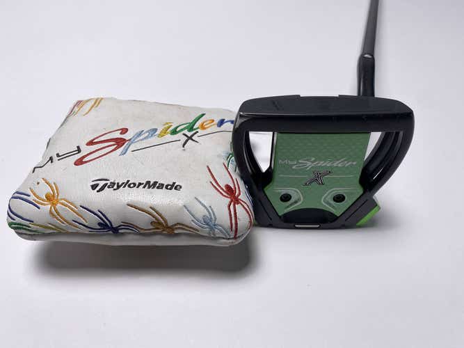 TaylorMade My Spider X Green Putter 33" SuperStroke Pistol GTR 1.0 Mens RH HC