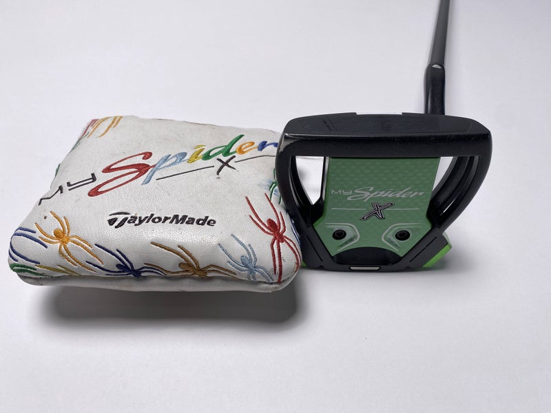 TaylorMade My Spider X Green Putter 33" SuperStroke Pistol GTR 1.0 Mens RH HC