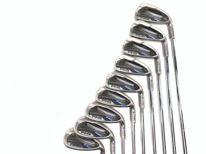 Ping G30 Iron Set 4-PW+GW+LW Blue Dot 1* Up CFS Distance Regular Steel Mens RH