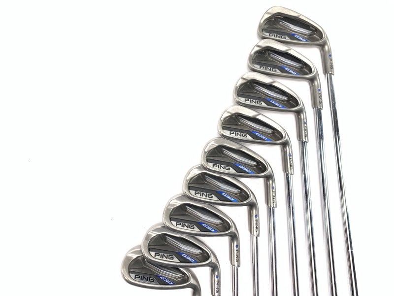 Ping G30 Iron Set 4-PW+GW+LW Blue Dot 1* Up CFS Distance Regular Steel Mens RH