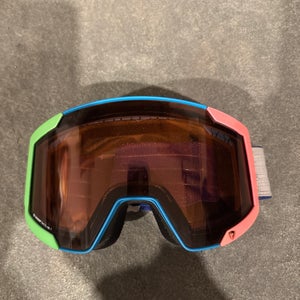 Unisex Multicolor Briko Ski Goggles (Used)