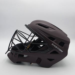 Easton Elite X Catcher's Helmet Small 6 1/2 - 7 1/8 Maroon | Youth Baseball Gear | Pro Grade