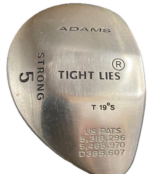 Adams Tight Lies Strong 5 Wood 19* RH SuperShaft Regular Graphite 42" Stock Grip