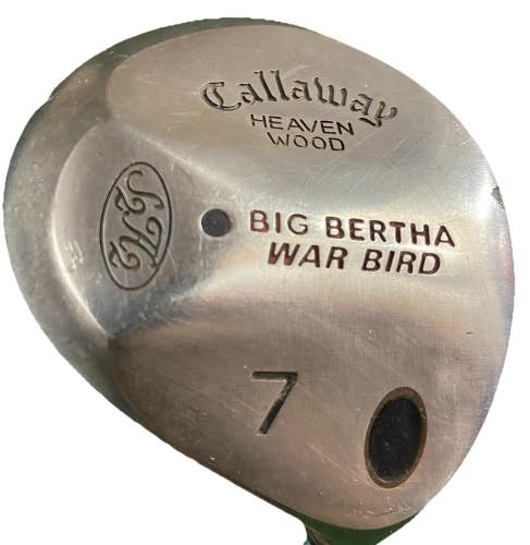 Callaway Big Bertha Heaven Wood 7w 22* RH Memphis Stiff Steel 40.5" New Mid Grip