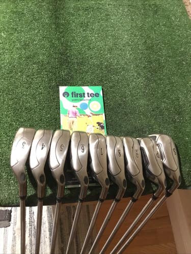 Callaway Fusion Wide Sole Irons Set (3-PW-SW)Uniflex N.S. Pro 990GH Steel Shafts