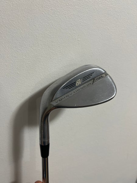 Titleist Vokey SM8 Brushed Steel Left Hand Wedge Stiff Flex 54 Degree Steel Shaft (Used)