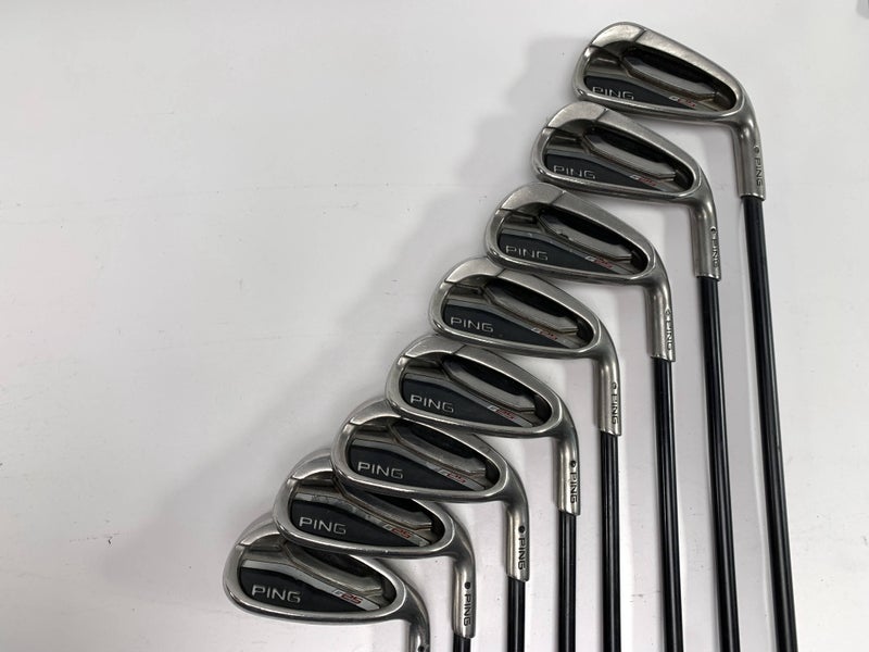 Ping G25 Iron Set 5-PW+GW+SW Black Dot TFC 189 Soft Regular Senior RH