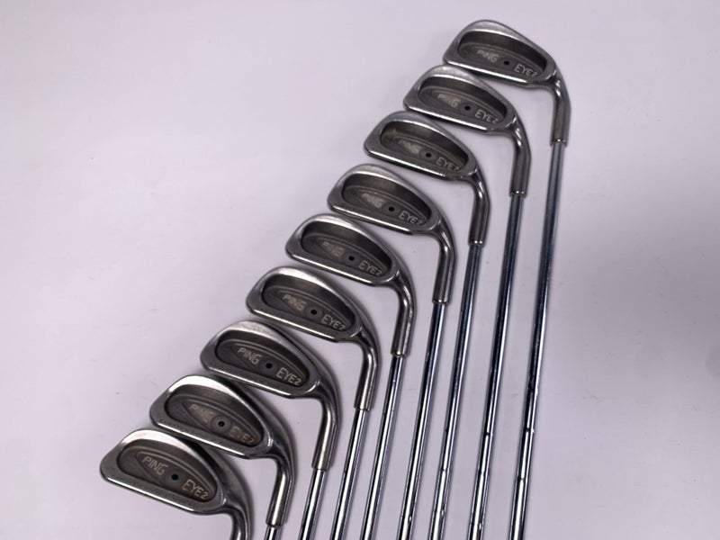 Ping Eye 2 Iron Set 2-PW Black Dot Karsten ZZ-Lite Stiff Steel Mens RH