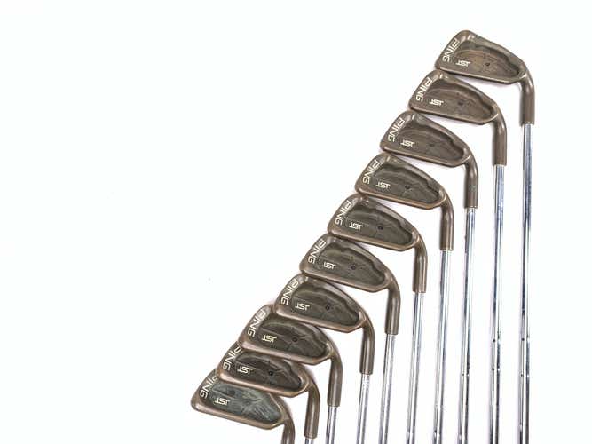 Ping ISI Beryllium Copper Iron Set 2-PW+SW Black Dot Cushin Z-Z65 Stiff Mens RH