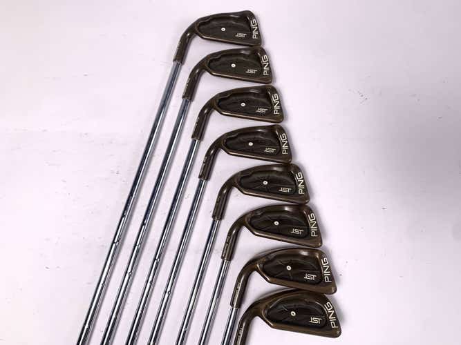 Ping ISI Beryllium Copper Iron Set 3-PW White Dot 3* Up Cushin Z-Z65 Stiff LH