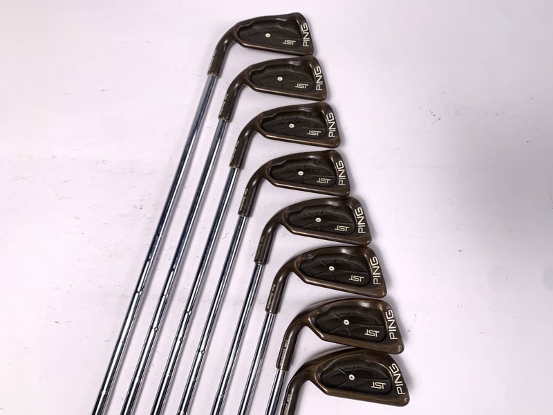 Ping ISI Beryllium Copper Iron Set 3-PW White Dot 3* Up Cushin Z-Z65 Stiff LH