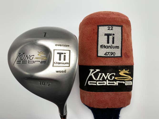 Cobra King Cobra Titanium Driver 10.5* Titanium Firm Graphite Mens RH HC