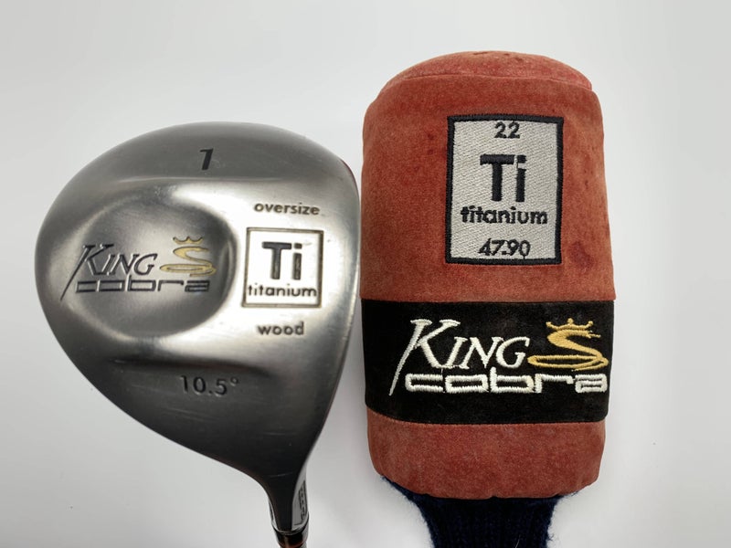Cobra King Cobra Titanium Driver 10.5* Titanium Firm Graphite Mens RH HC