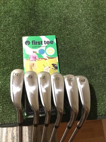 Cobra King F9 Speedback Irons Set (5-PW) Regular KBS Tour 90 Steel Shafts (+1)