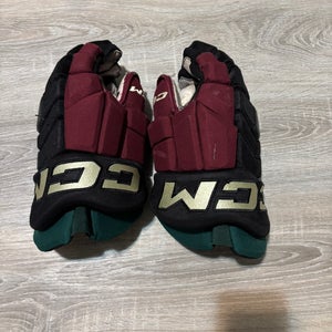 Arizona Coyotes Kachina Pro Stock Hockey Gloves 14”