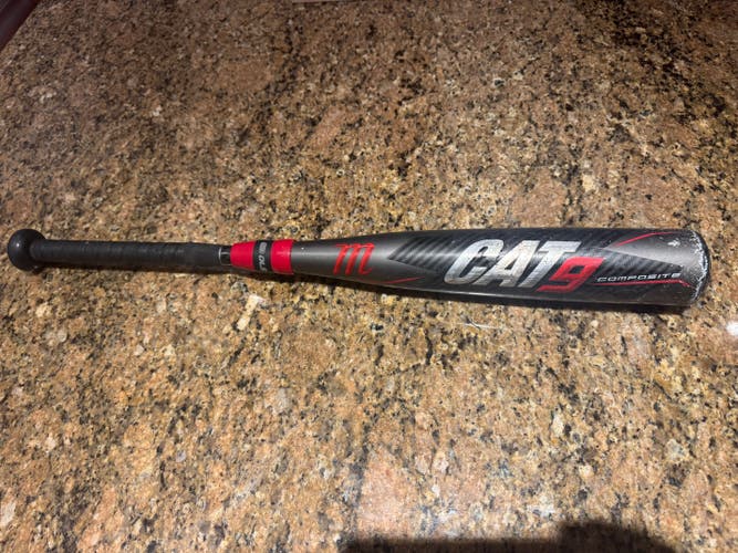 Marucci CAT9 Composite USSSA Certified Bat (-10) 17 oz 27" (Used)