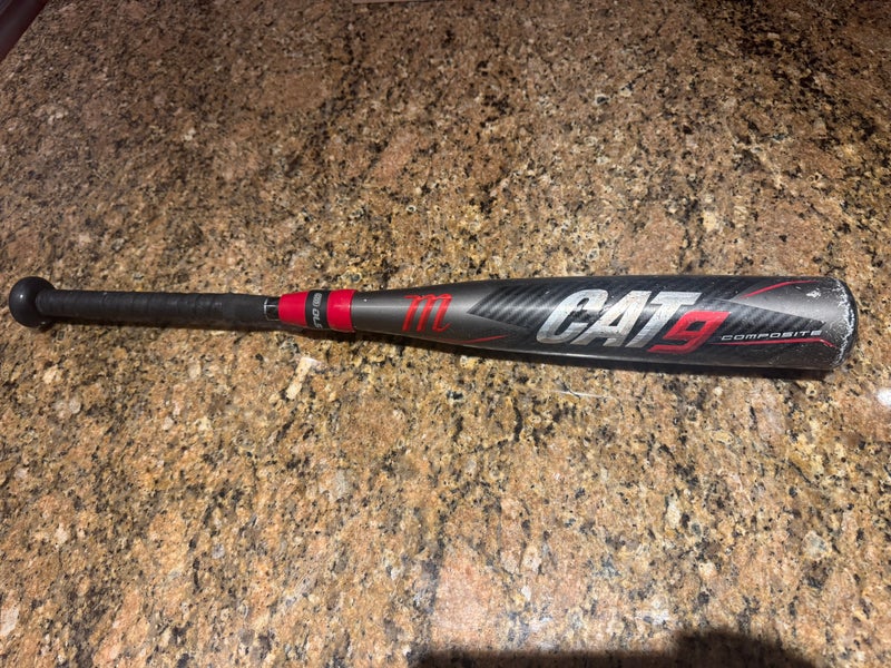 Marucci CAT9 Composite USSSA Certified Bat (-10) 17 oz 27" (Used)