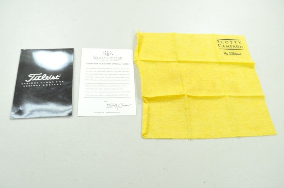 Scotty Cameron Putter Cleaner Oil Cloth "The Art of Putting"  # 196983